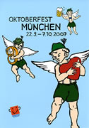 Oktoberfest 2007 Wiesn Plakat - 3. Platz