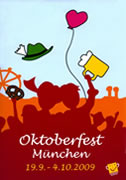 Oktoberfest 2009 Wiesn Plakat - 2. Platz